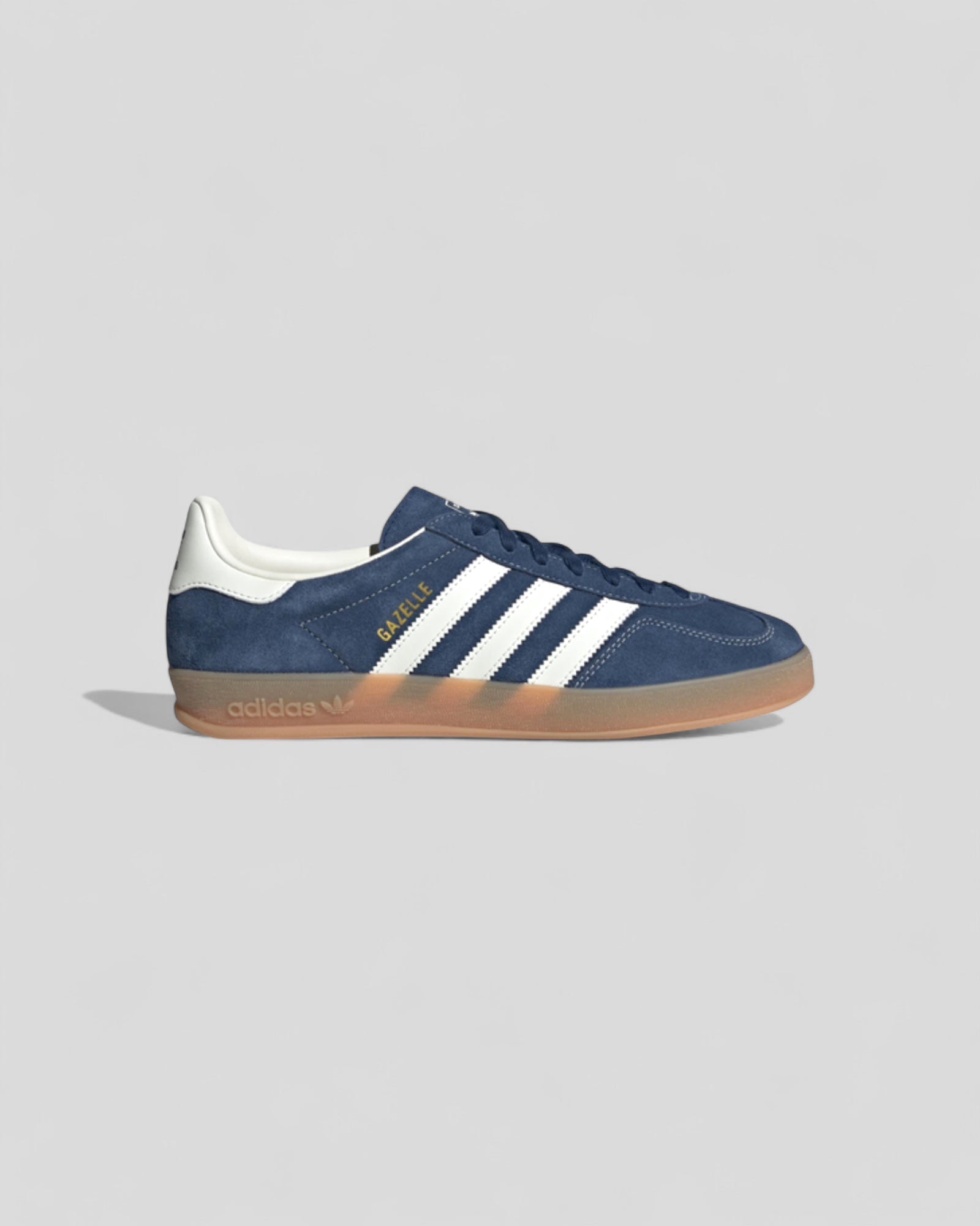 Adidas || Gazelle Indoor - Indigo/White/Gom - M' Adidas