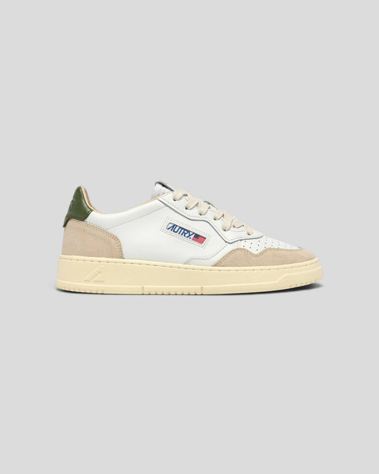 Autry || LS17 - Suede/White/Green - M' Autry
