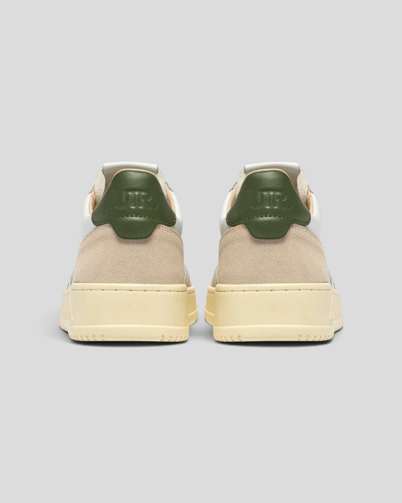 Autry || LS17 - Suede/White/Green - M' Autry