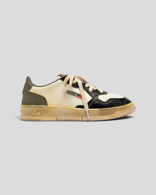 Autry || Super Vintage SV06 - White/ Black / Kaki - M' Autry