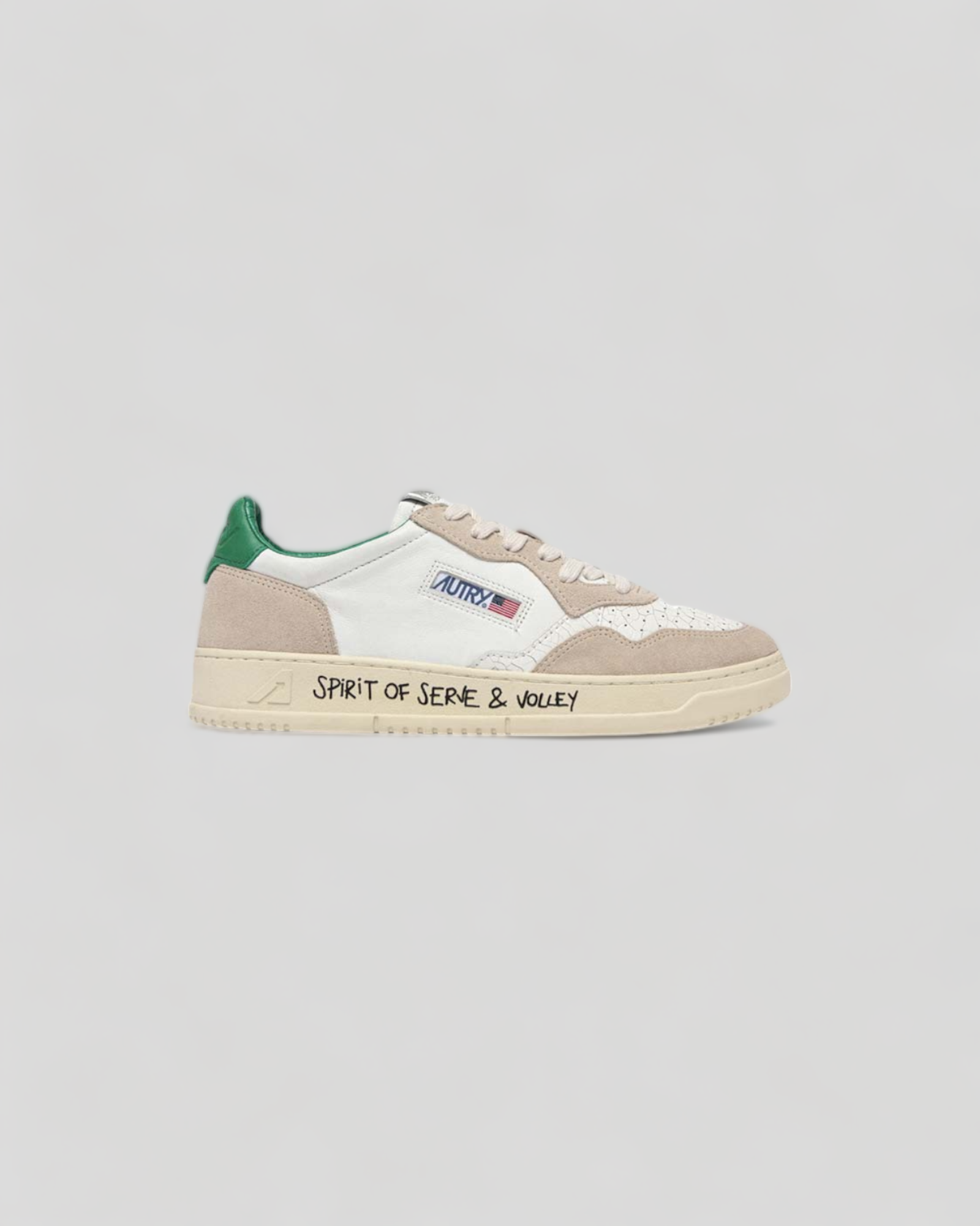 Autry || Medalist - VY03 - White/Green Autry