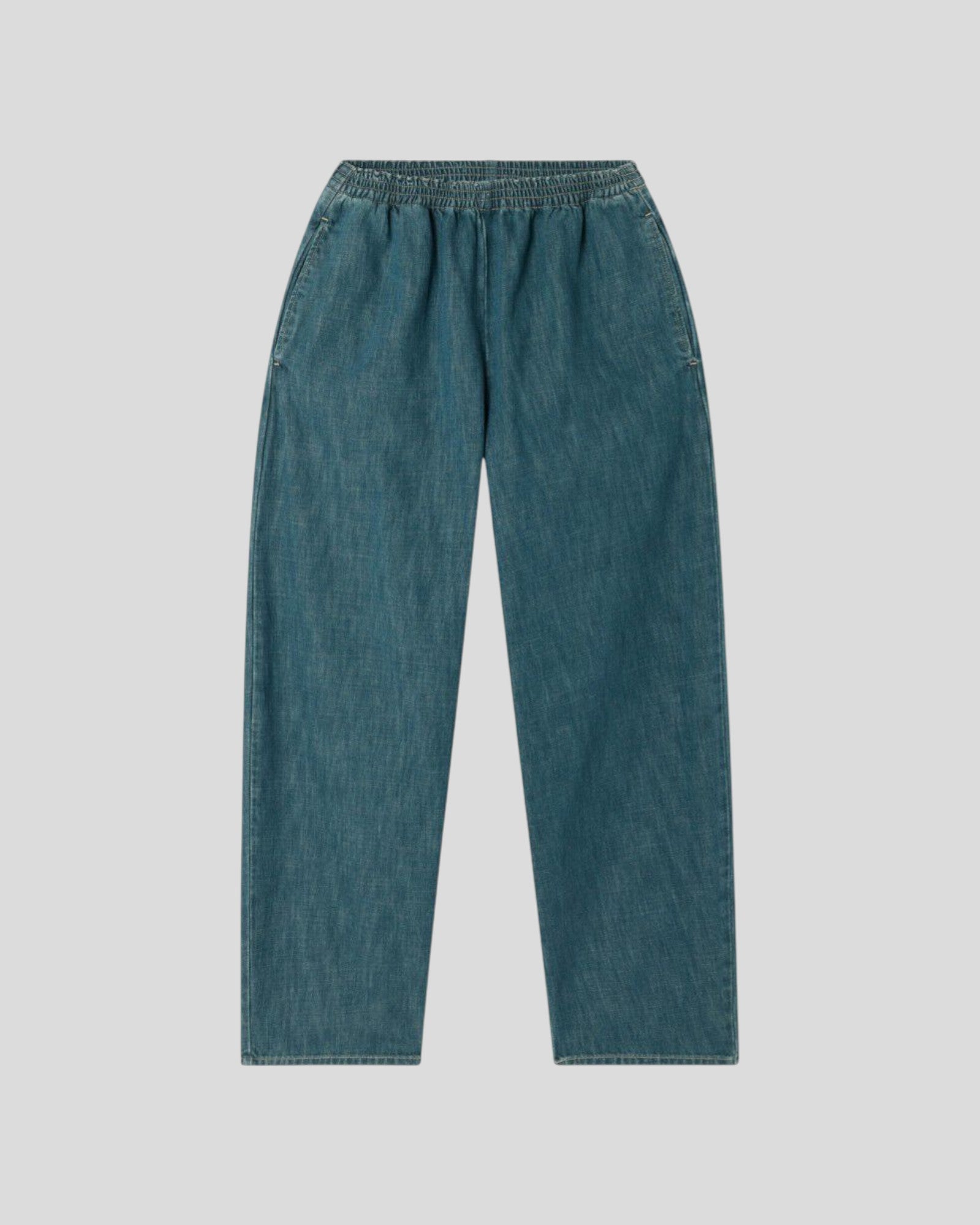 American Vintage || Ydopark Pantalon - Medium Green American Vintage