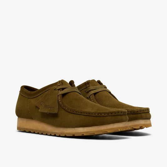 Clarks || Wallabee RB - Daim Vert Olive - M’ Clarks