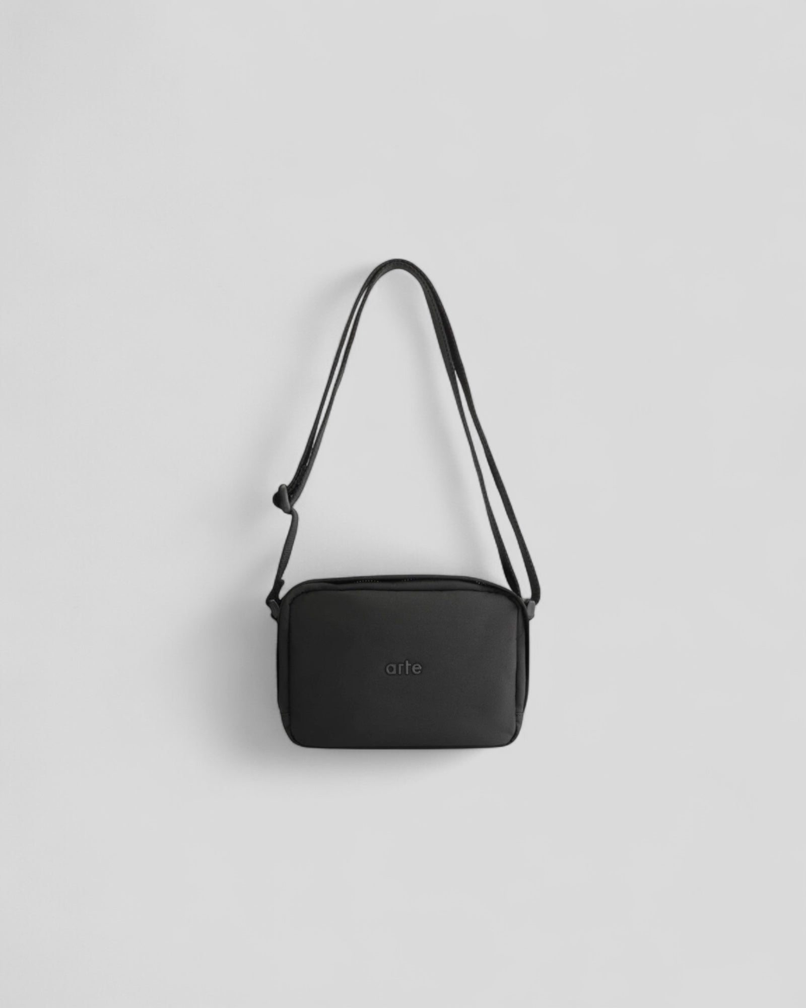 Arte || Nylon Bakka Bag - Black - M’ Arte