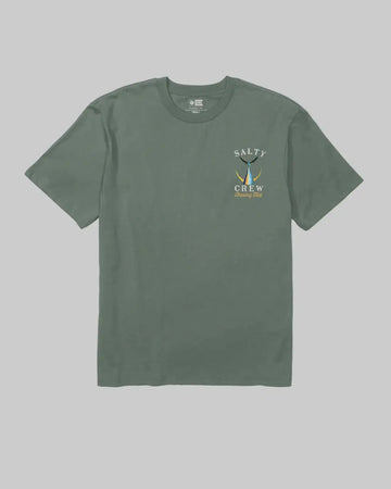 Salty || Tailed S/S Tee - Laurel Wreath - M’ Salty Crew