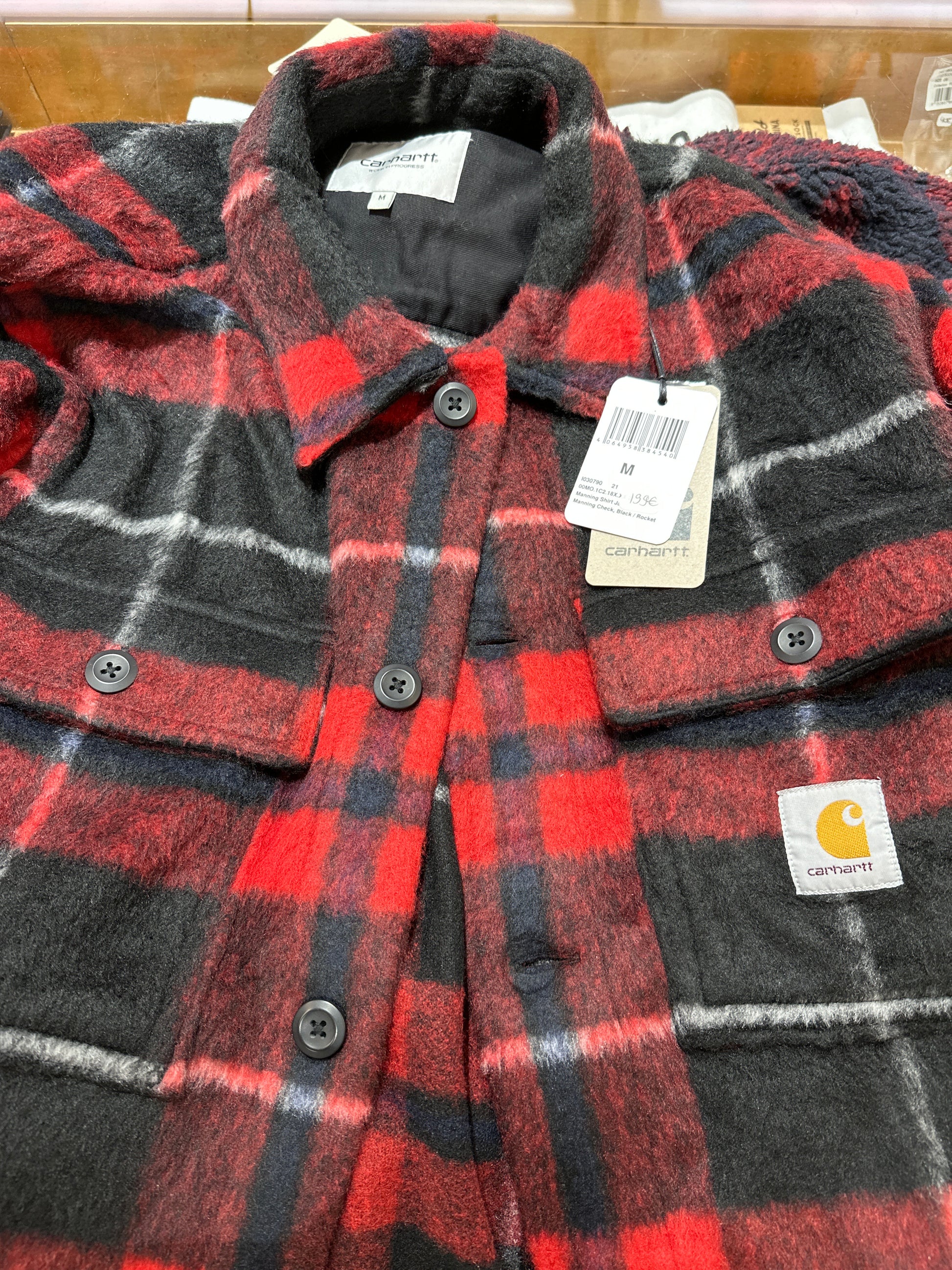 Carhartt || Manning Shirt Jacket - Black / Rocket Carhartt