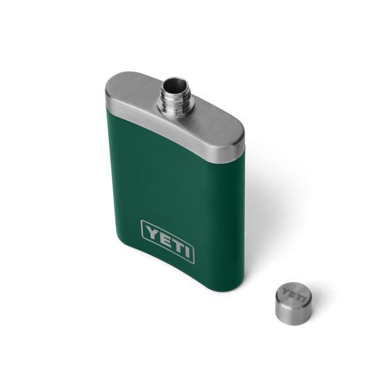 Yeti || Rambler Flask - Black Forest Green - M’ Yeti