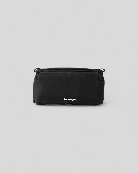 Topologie || Bottle Sacoche Medium - Black Papery - M’’ Topologie