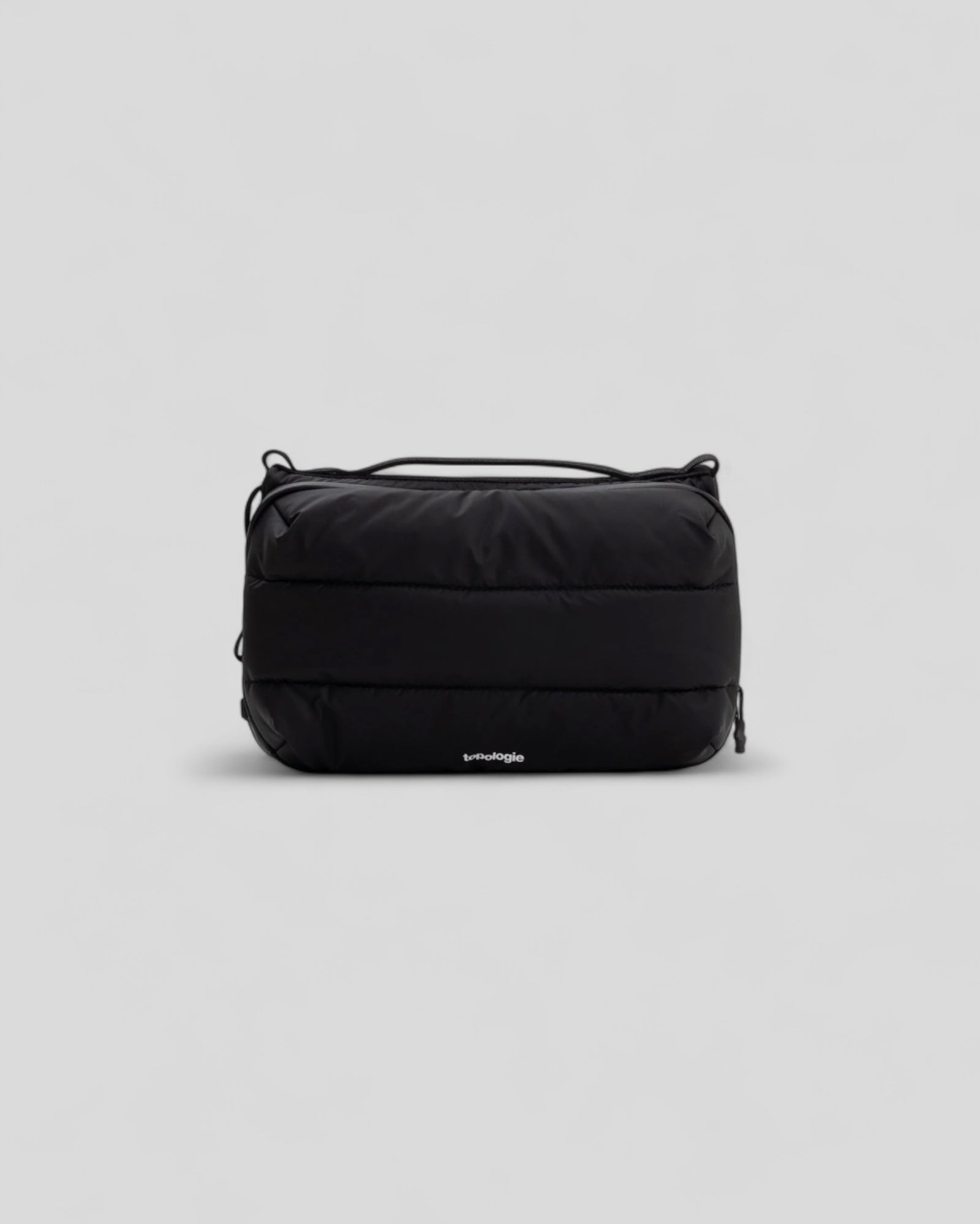 Topologie || Bottle Sacoche Large - Black Puffer - M'' Topologie