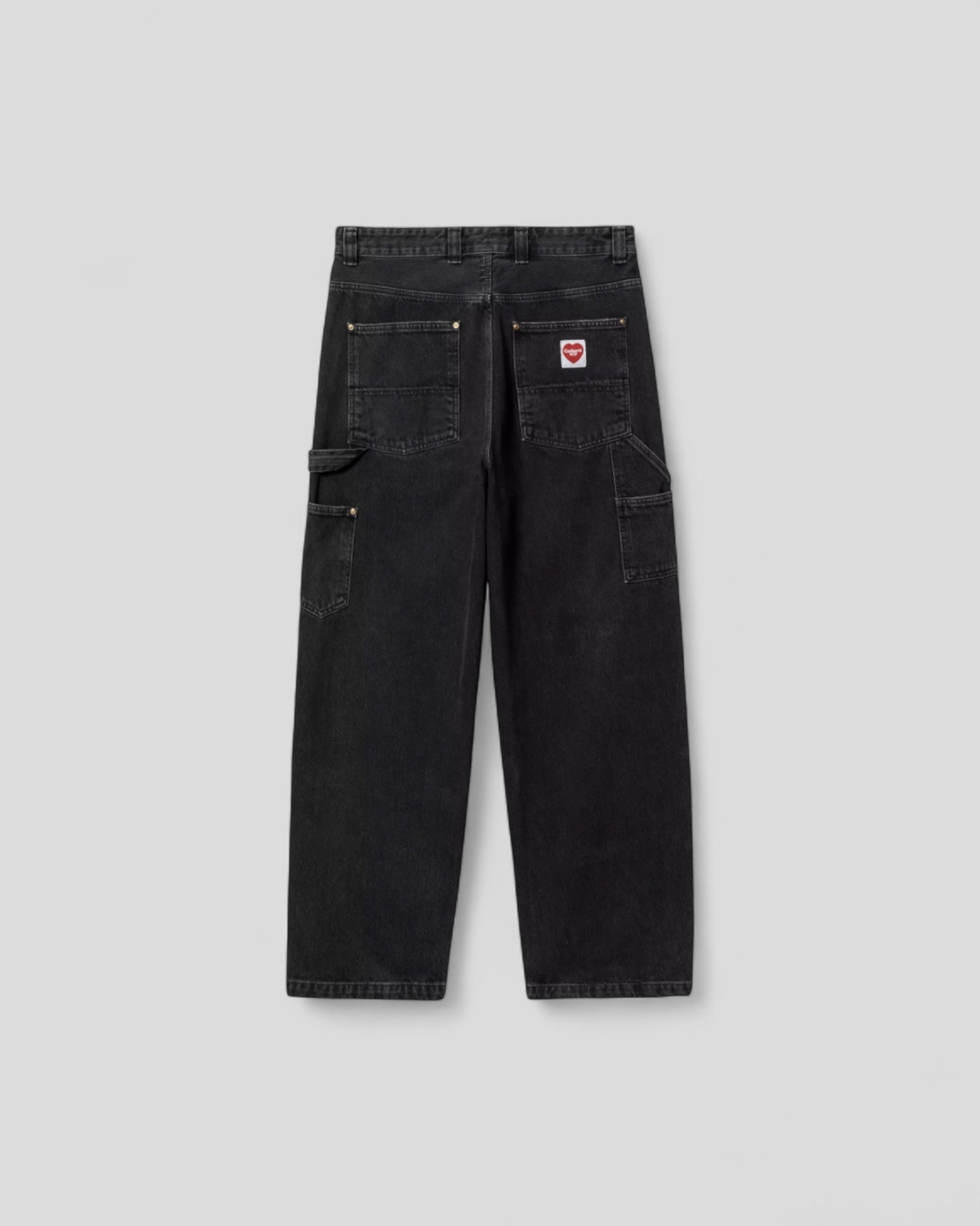 Carhartt || Nash Double Knee - Black Stone Washed - M’ Carhartt