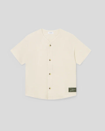 Les Deux || Barry Baseball Jersey Shirt - Ivory