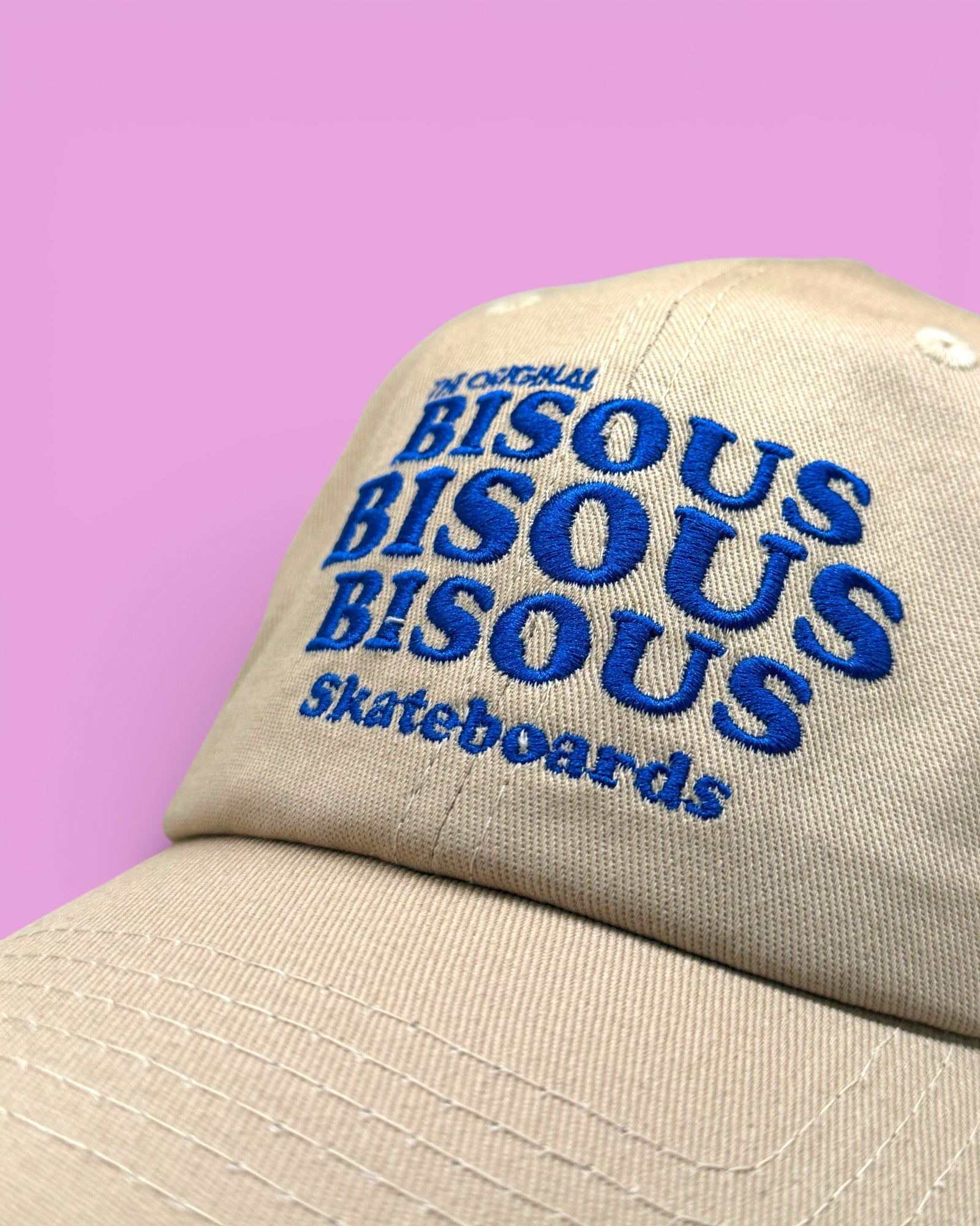 Bisous Bisous || Caps Grease - Sand - M' Bisous Skateboards