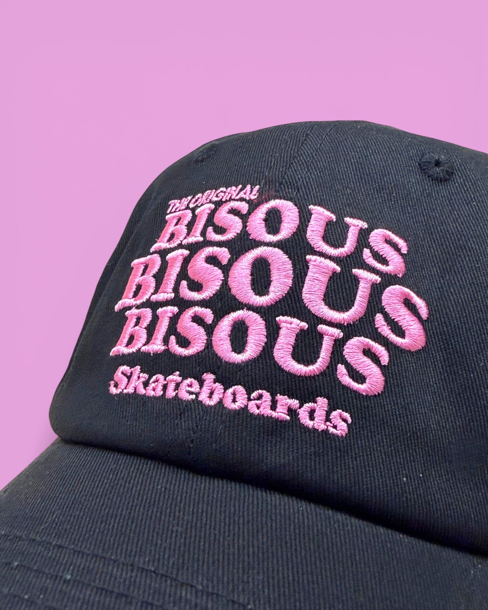 Bisous Bisous || Caps Grease - Black - M' Bisous Skateboards