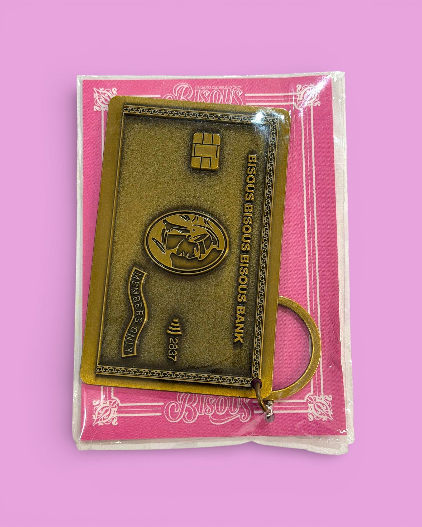 Bisous Bisous || Porte Cle CB - Metal - M' Bisous Skateboards