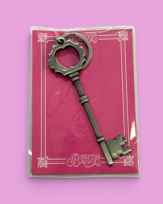 Bisous Bisous || Porte Cle Clef - Metal - M' Bisous Skateboards