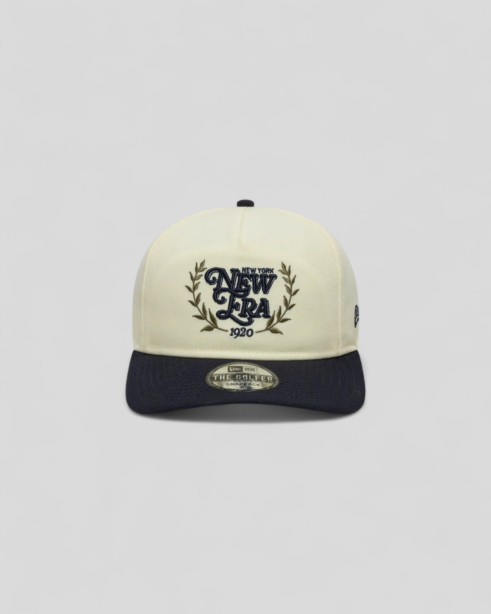 New Era || Golfer SnapBack NE - Ivory/Navy - M’ New Era