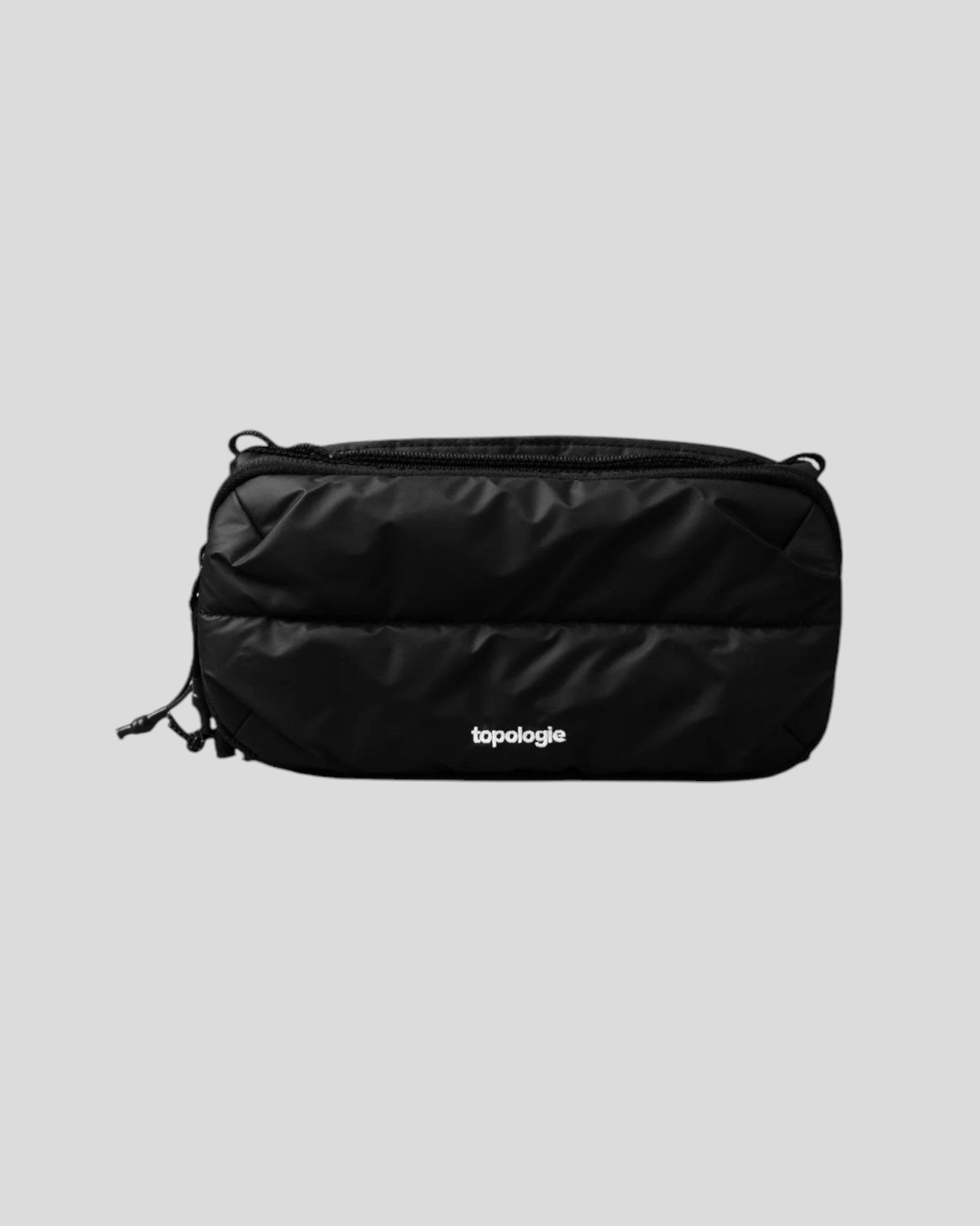 Topologie || Bottle Sacoche Medium - Black Puffer Topologie