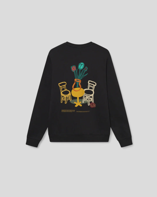 Les Deux || Bruno Cafe Sweatshirt - Black