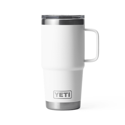 Yeti || Rambler® 20 oz Travel Mug - White - M’ Yeti