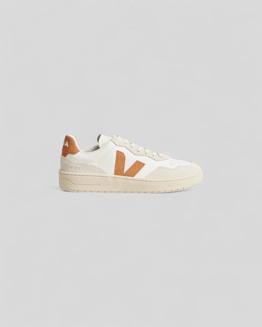 Veja || V-90 Leather - Camel Almond Natural - M' Veja