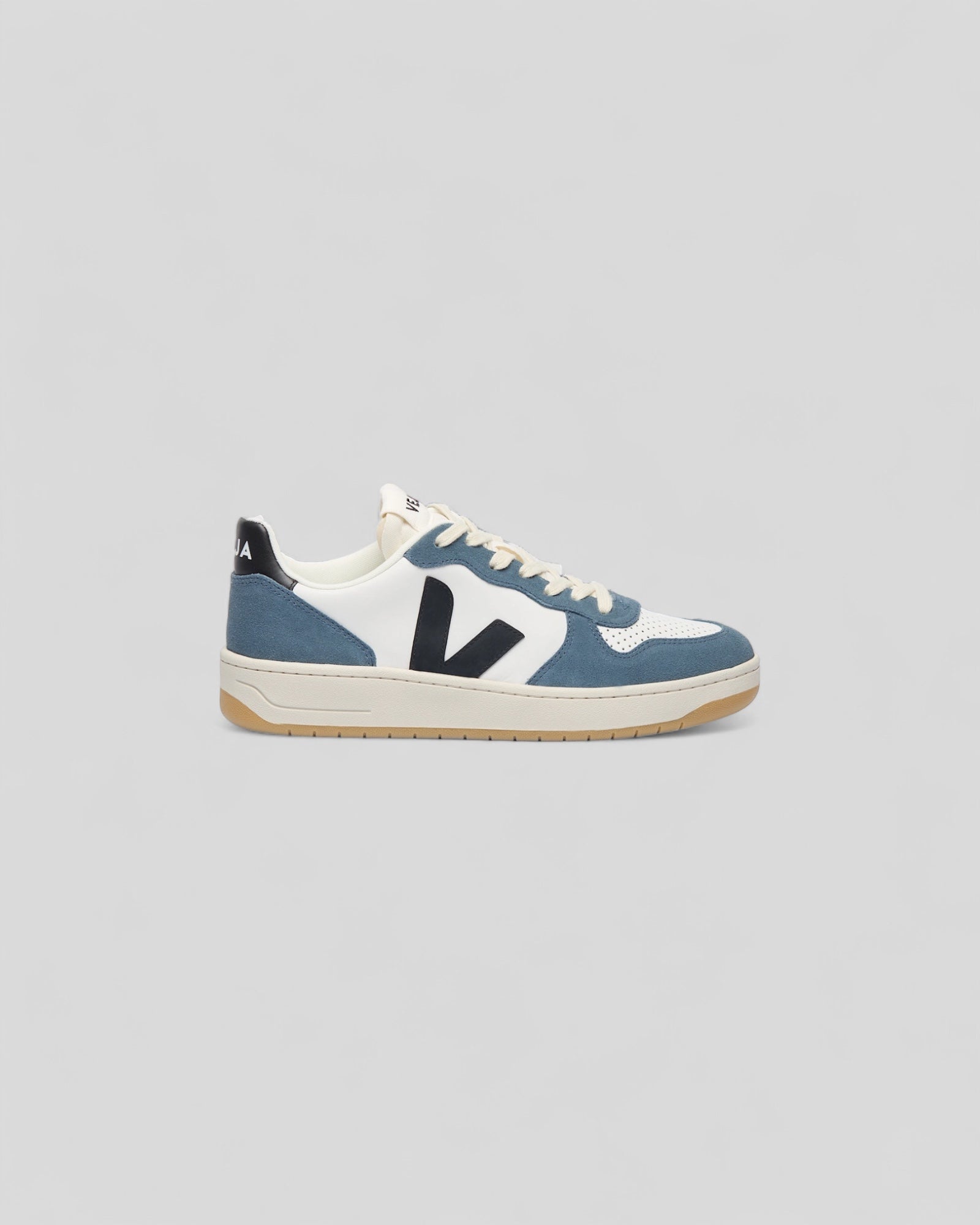 Veja || V-10 Prime Leather - White Black/California - M’ Veja