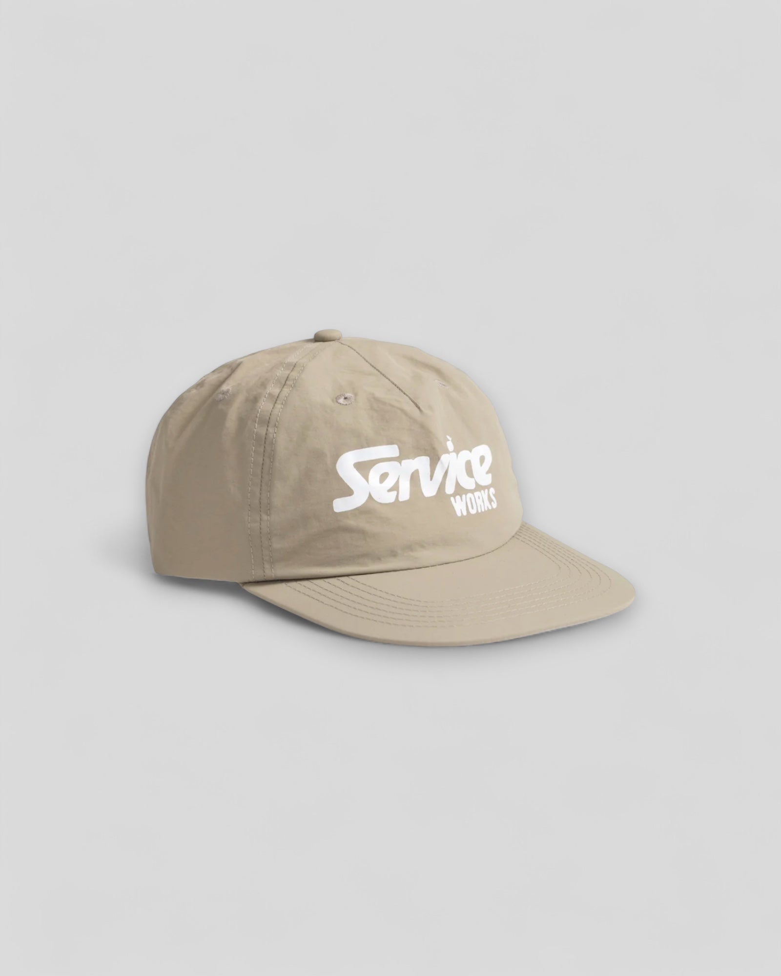 Service Works || Nylon Driver Cap - Khaki - M' Service Works