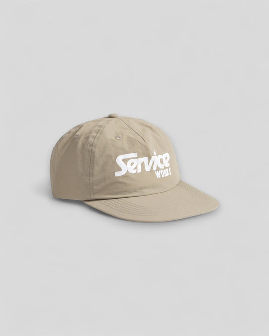Service Works || Nylon Driver Cap - Khaki - M' Service Works