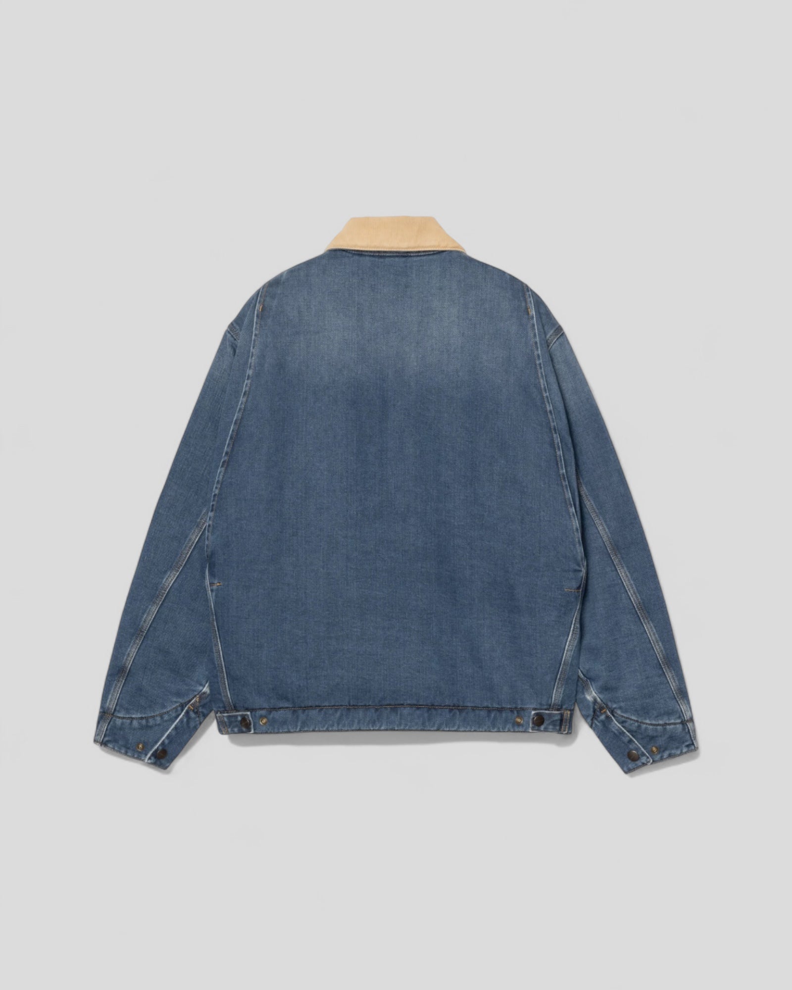 Carhartt || Detroit Jacket - Blue / Dusty H Brown - M' Carhartt