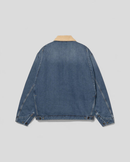 Carhartt || Detroit Jacket - Blue / Dusty H Brown - M' Carhartt