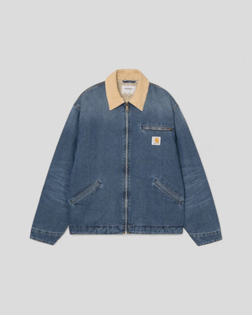 Carhartt || Detroit Jacket - Blue / Dusty H Brown - M' Carhartt