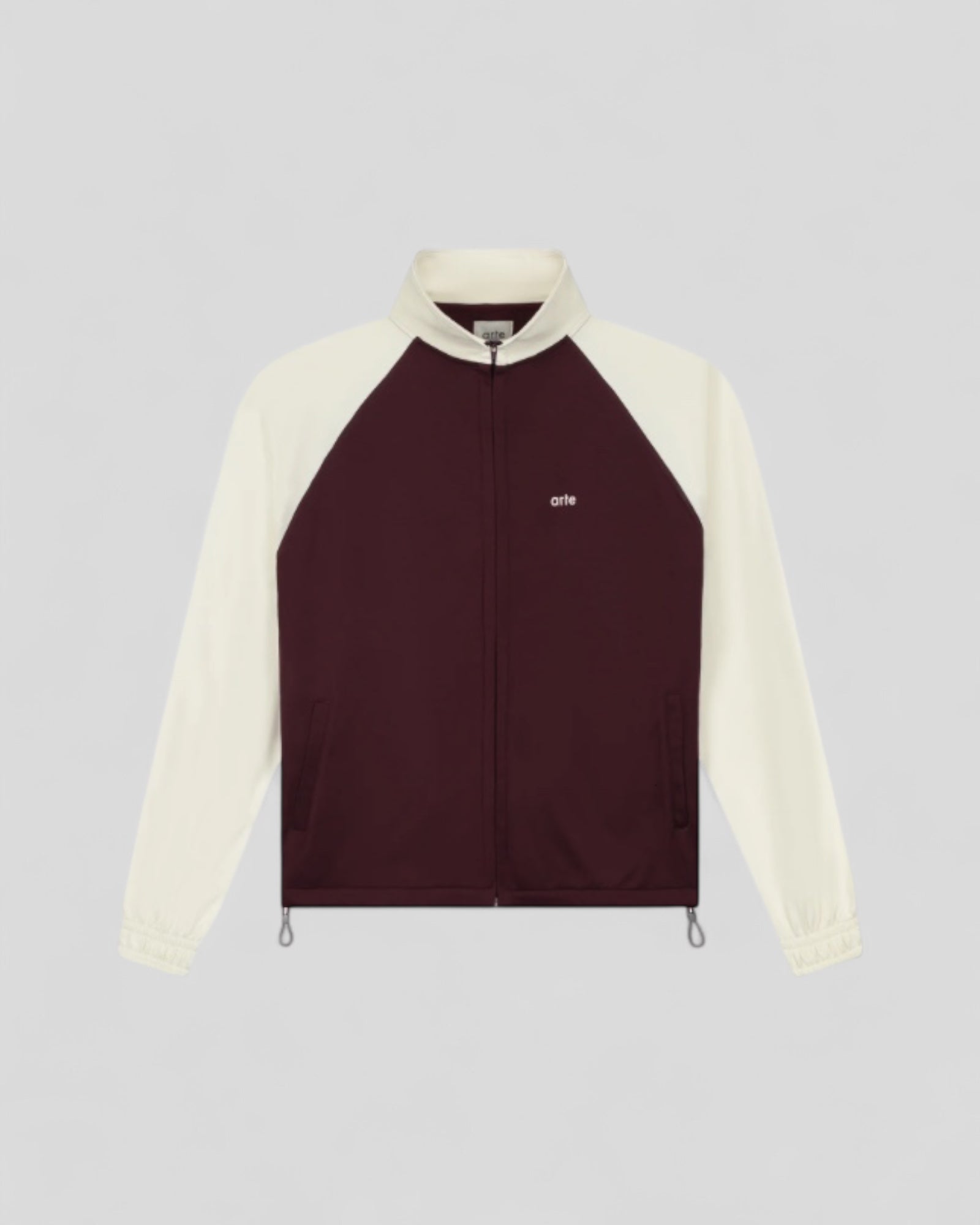 Arte || Carded Tracksuit Top - Bordeaux - M’ Arte