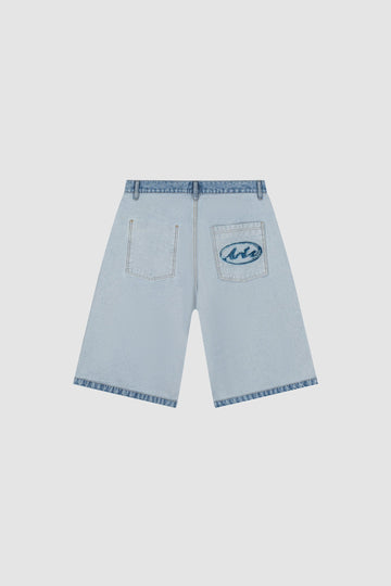Arte || Denim Inside Out Short - Denim Bleach - M’