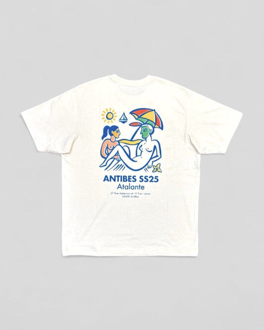 Antibes || Atalante SS25 T-Shirt - Off White - M’ Atalante Store