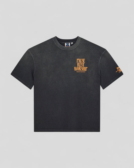Deus || Noise Complaint Tee - Anthracite - M’ Atalante Store