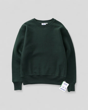 Power Goods || Super Weight Crewneck - Forest - M' Power Goods