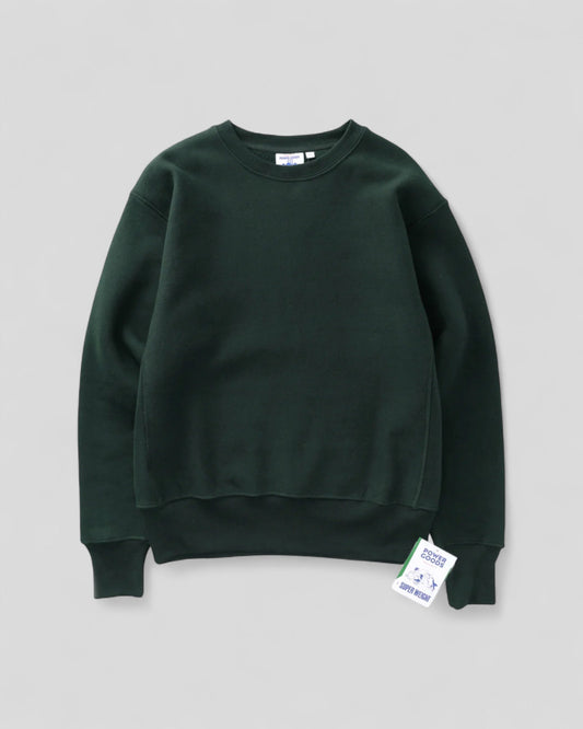 Power Goods || Super Weight Crewneck - Forest - M' Power Goods