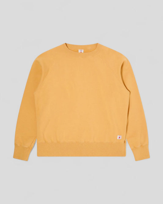 Edwin || Raglan Sleeve Crew - Mustard Ozone - M’ Edwin