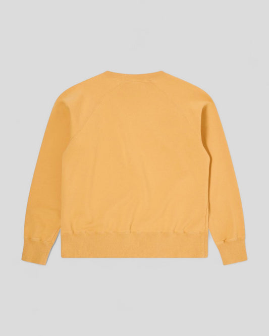 Edwin || Raglan Sleeve Crew - Mustard Ozone - M’ Edwin