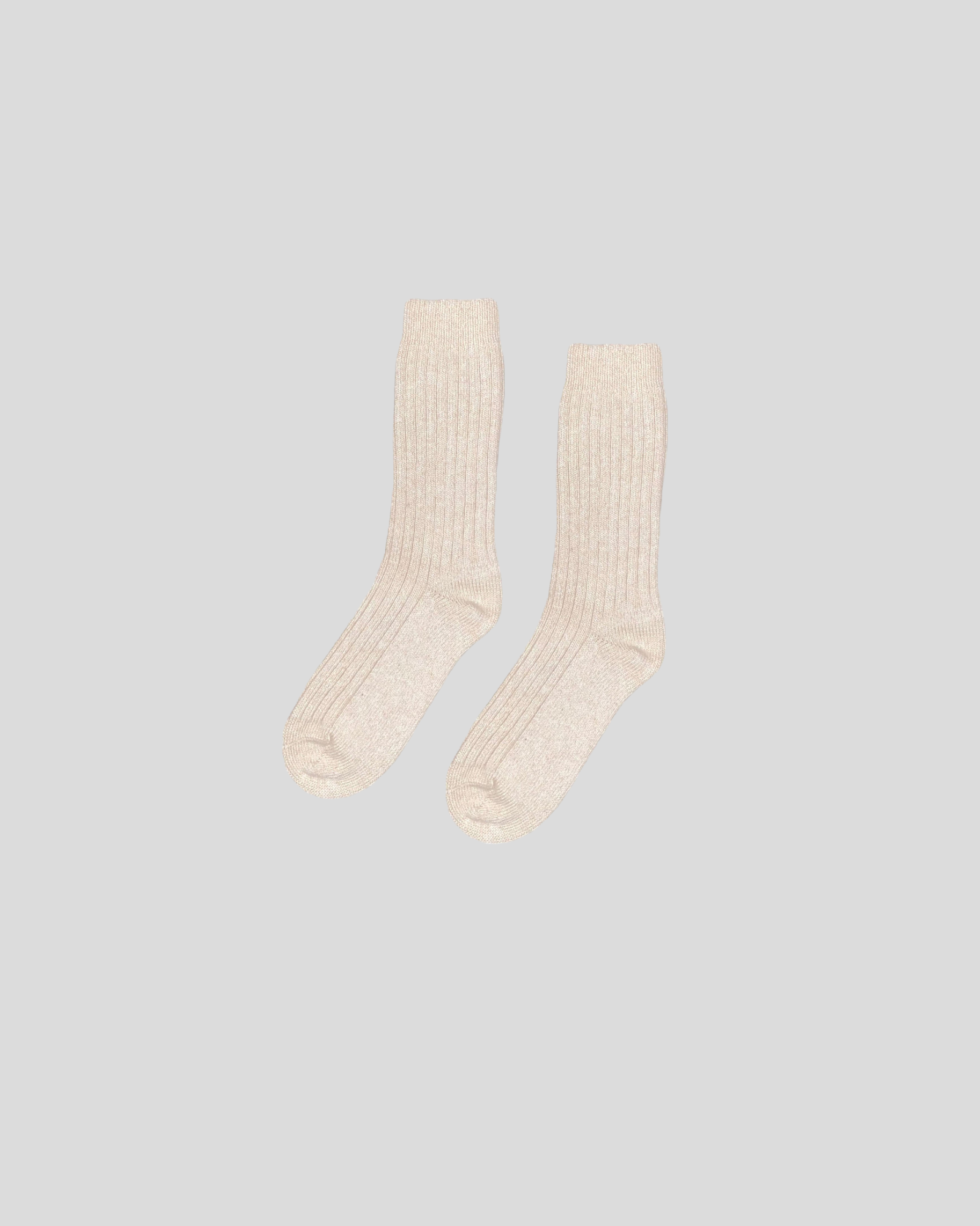 Colorful Standard || Merino Wool Blend Socks - Ivory White Colorful Standard