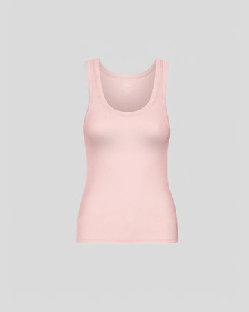Colorful Standard || Organic Rib Tank Top - Faded Pink Colorful Standard