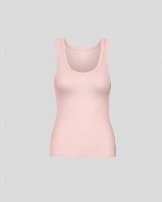 Colorful Standard || Organic Rib Tank Top - Faded Pink Colorful Standard
