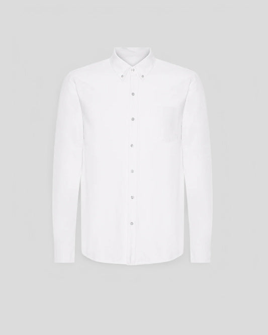 Colorfull Standard || Organic Button Down Shirt - Optical White Colorful Standard