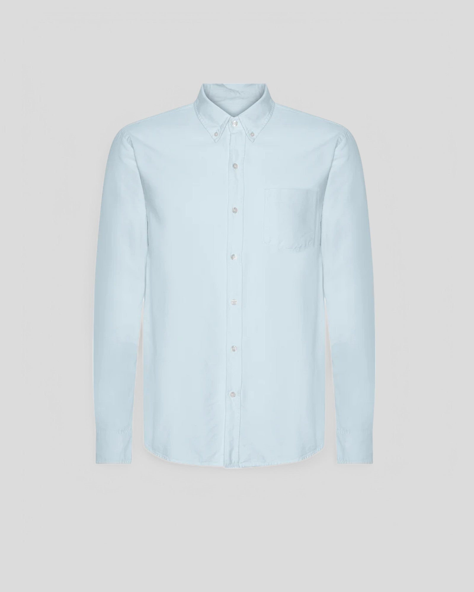 Colorfull Standard || Organic Button Down Shirt - Steel Blue Colorful Standard