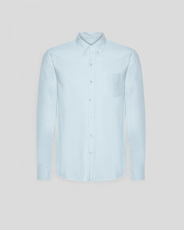 Colorfull Standard || Organic Button Down Shirt - Steel Blue Colorful Standard