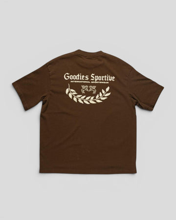 Goodies Sportive || Caesar Tee - Brown Goodies Sportive