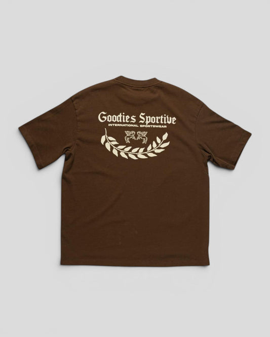 Goodies Sportive || Caesar Tee - Brown Goodies Sportive