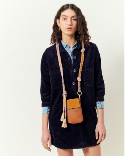 Sessùn || Gihana - Robe Courte Velours Sessùn