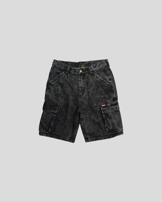 Deus ex Machina || Burly Cargo Short - Mid Black Deus ex machina