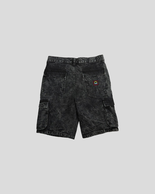 Deus ex Machina || Burly Cargo Short - Mid Black Deus ex machina