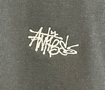 Antibes || Graff Logo Broderie - Black/Grey Antibes